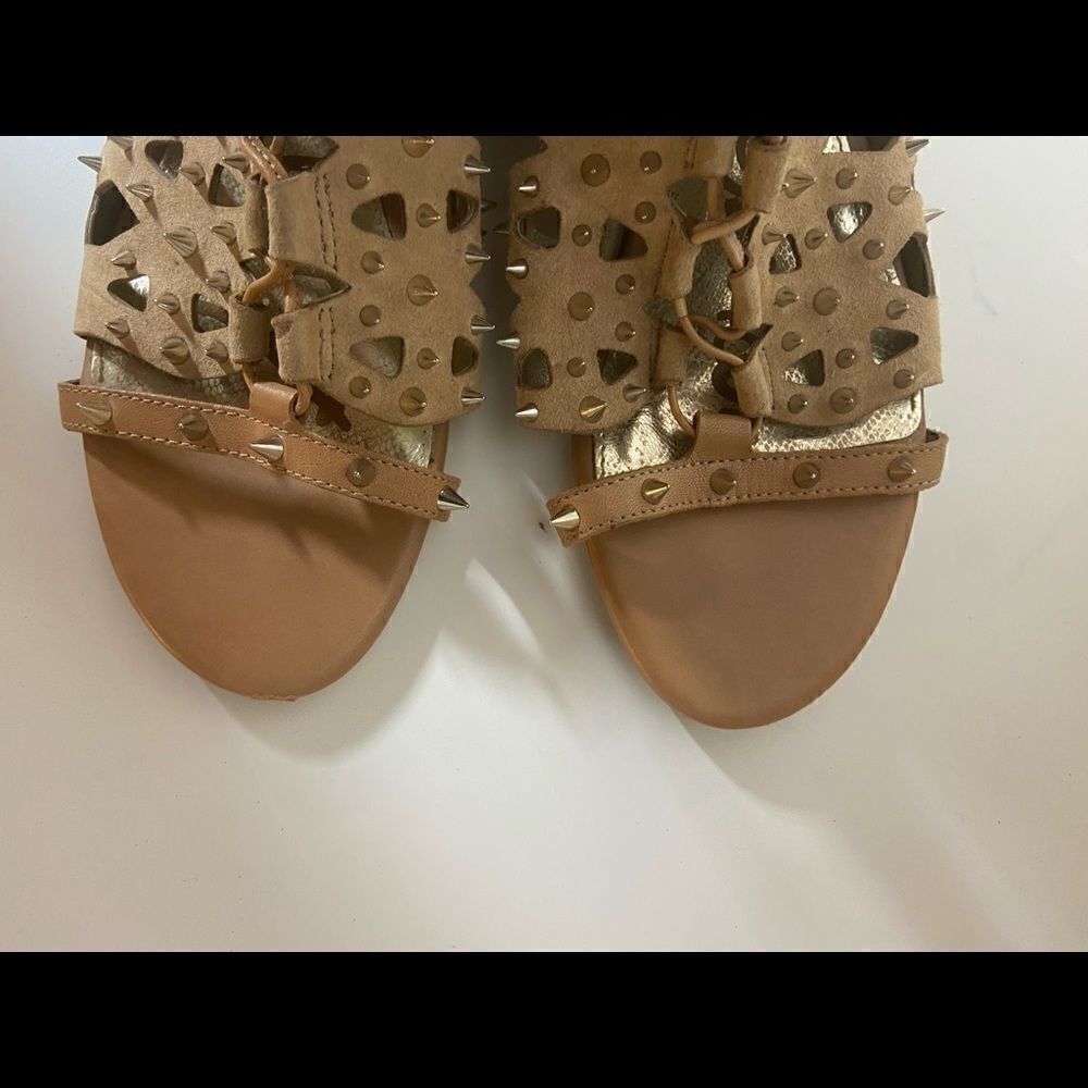 Sam Edelman Spiked Sandal Booties - Picture 6 of 9
